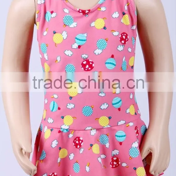 Cute Toddler Girls Monokini uv Kids Swimwear for Girls One Piece photo-4