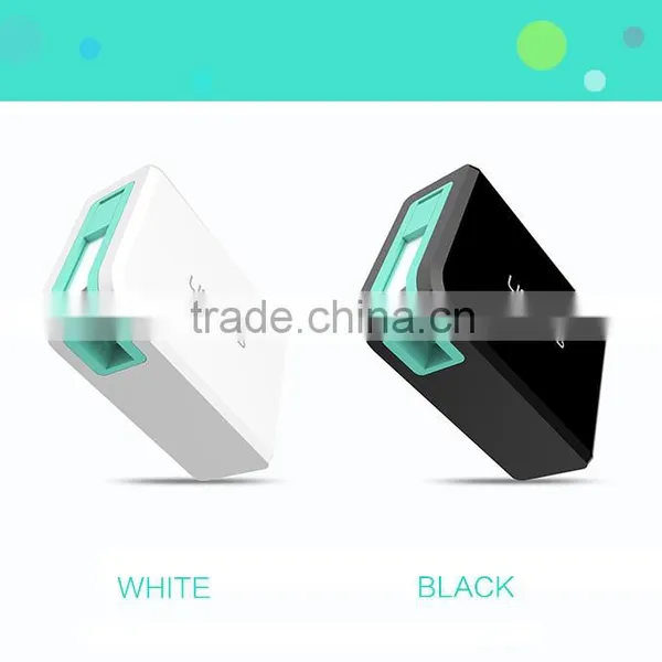 Original USAMS Foldable Square Double USB Fast Charger For Apple / Smartphone / PSP Mobile Phone Travel Charger photo-4