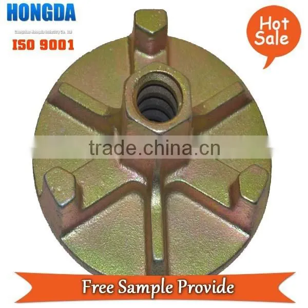 Hot Treatment Cast Nut D15/ D20 Thread Wing Nut photo-3