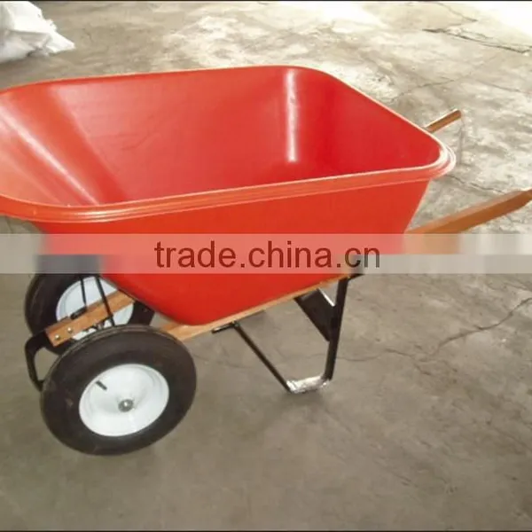 WB2102, Hot Sale Two Wheel Garden Cart, Various Usage for Various Purpose, High Quality of Garden Wheelbarrow photo-2