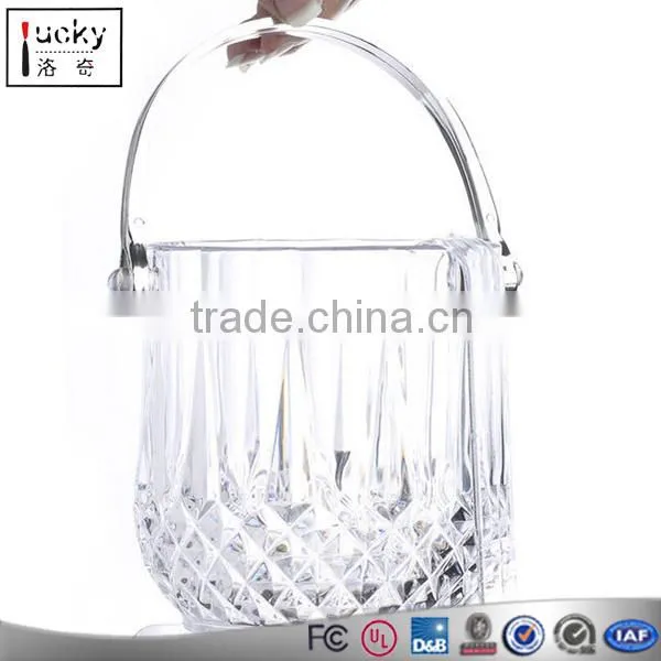 Custom Acrylic Transparent Portable Led Ciroc Ice Bucket for Bar Display photo-2