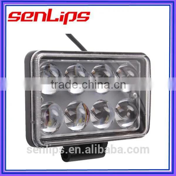 Super Bright 24W 4D Lens Led Headlight Driving Light for Trucks Snowmobile Motorcycle Special Vehicles photo-3