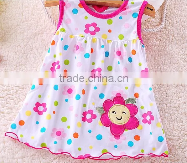 Baby Girls Lovely Summer Sleeveless Dress photo-6