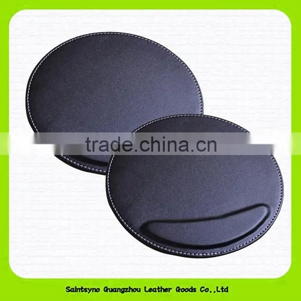 15006B Portable Eco-friendly Leather Custom Natural Rubber Mouse Pad,natural Rubber Mouse Pad Manufacture photo-2