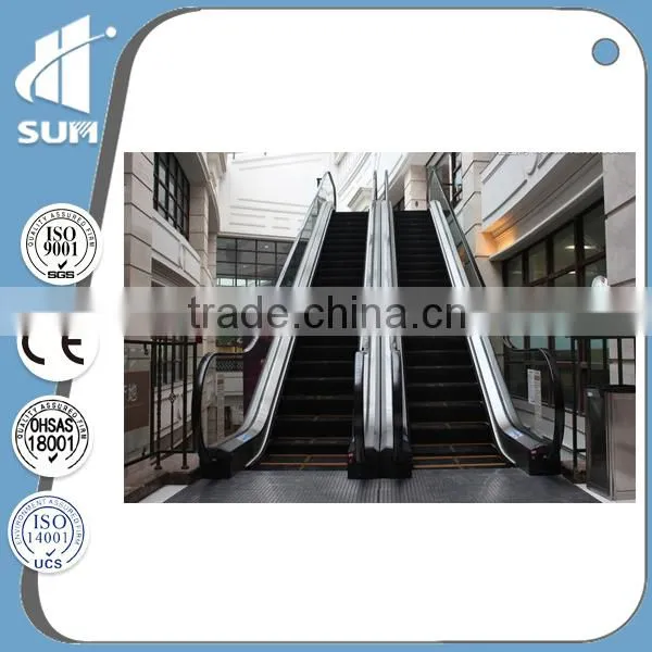 Speed 0.5m/s Aluminium Step Passenger Escalator photo-2