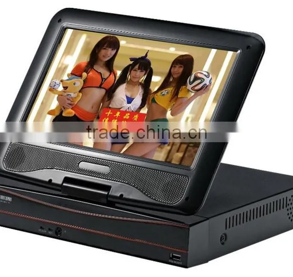 H.264 Network DVR 10.1 Inch LCD 8CH 3G & WIFI AHD (AHD/DVR/NVR/HVR) LCD DVR HK-AHD1008M photo-4