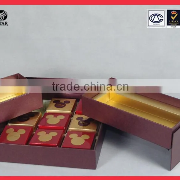 Custom Paper Cake Box With Ribbon / Cake Box Design Gift Box photo-2