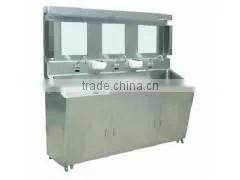 High Quality Stainless Steel Double Size Medical Washing Basin for Surgery Room photo-3
