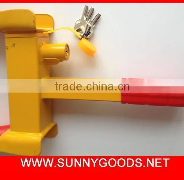 High Quality Steel Security Car Wheel Clamp Lock&steering Wheel Lock photo-3