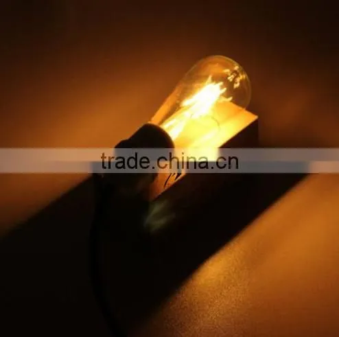Vintage LED Short Filament Light Bulb ST58 E27 Decoration Led Light Bulb photo-2