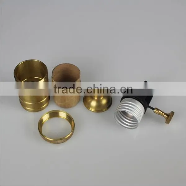 Restro Ediosn Bulb Brass Lampholder E27 E26 Pendants Switch Lamp Socket photo-4