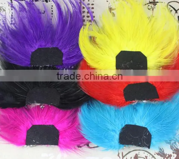 Multi-colors Feather Pads photo-2