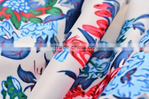 Fashion Women High Waist Floral Midi Skirt Slim Pleated Party Skirt photo-3