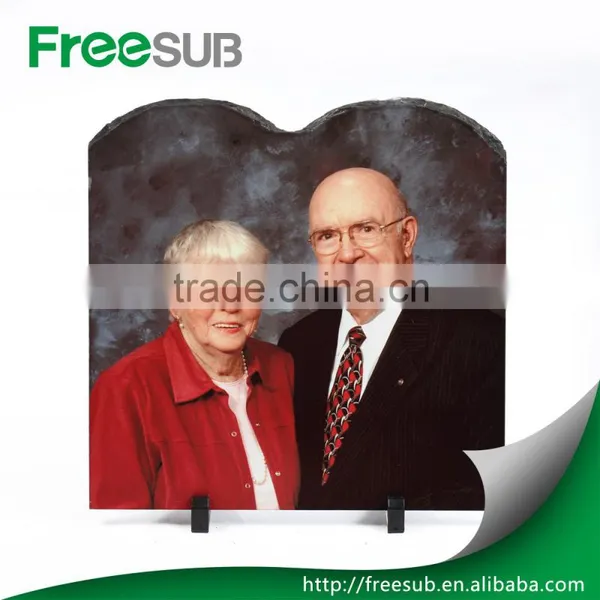Hotsale DIY L30*H30*W0.9CM Blank up Opening Sublimation Slate Rock Pictures photo-6