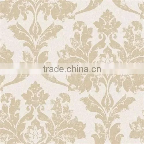 Embossed European Floral Wallpaper Royal Wallpaper Design photo-3