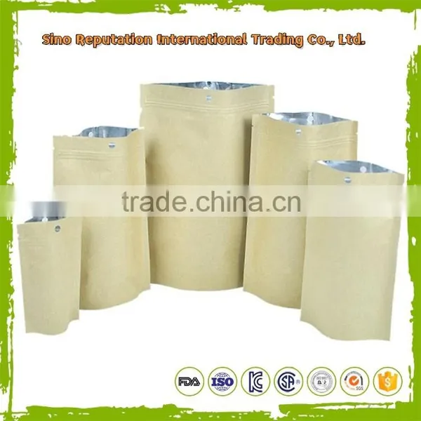 High Quality Food Grade Kraft Paper Bag photo-2