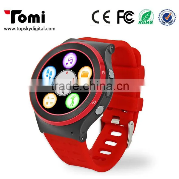 Quad Core Smart Watch Phone Android5.1 WCDMA 3G WIFI Full Round Touch Screen Bluetooth 4.0 Pedometer Heart Rate Monitor S99