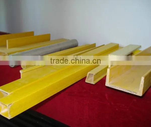 Building Materials FRP Plastic Rain Gutter Profile photo-2