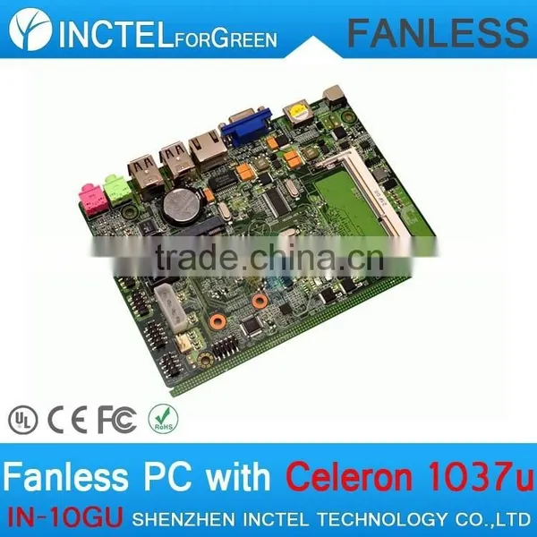 Tiny Green PC 8G RAM 512G SSD 1TB Alluminum With Intel Celeron Dual Core C1037U 1.8GHz Thin Client Fanless Mini PC HTPC photo-6