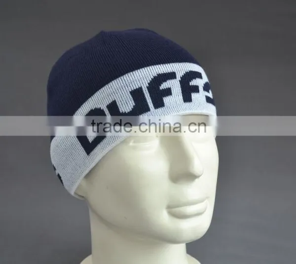BSCI Audit 100% Acrylic Custom Winter Beanie Hat With Jacquard Logo photo-6