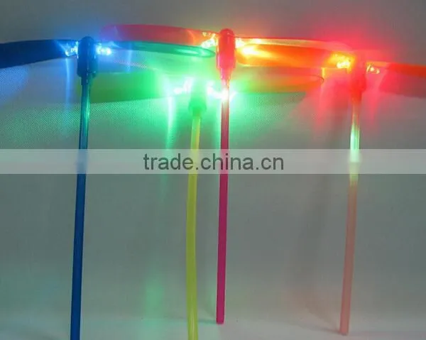 Bamboo Dragonfly Led Lighting Flash Aircraft Toy photo-4