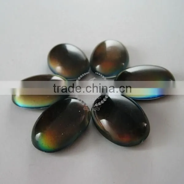 18x25mm Color Change Oval Mood Cabochon for DIY Mood Rings,charms Jewelry Supplies Fingdings 4120092 photo-5