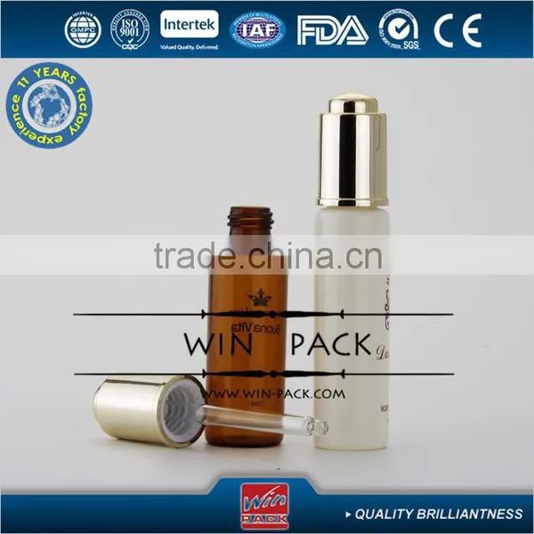 7ml 8ml 10ml 15ml Frosted Glass Dropper Bottles With Shiny Gold Dropper,essencial Bottle photo-2