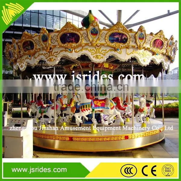 Amusement Park Rides Carousel Kids Ride on Toys Carousel for Sale Merry go Round photo-4