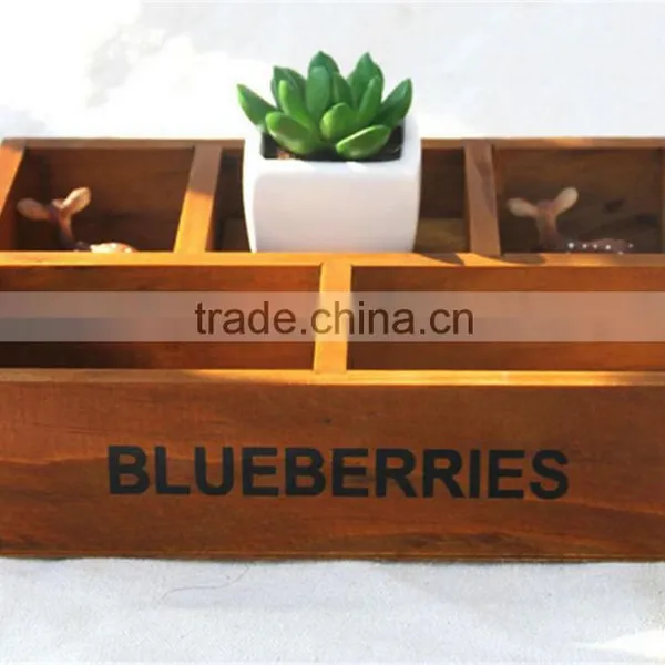 Antique Wood Serving Trays,personalized Flower Wood Tray, Wood Packing Tray photo-2