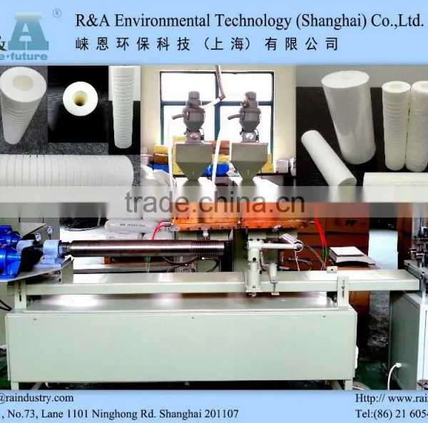New PP Melt Blown Filter Cartridge Making Machine
