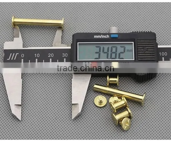 Brass Plated Hollow Set Rivets photo-5