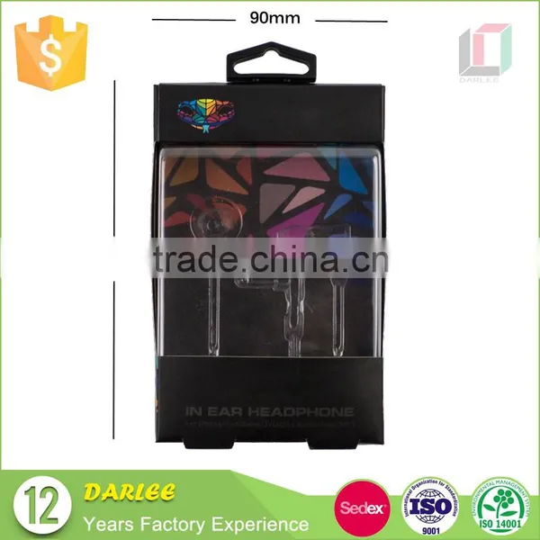 GuangDong Manufacture Unique Design Custom Logo Recyclable Headphone Earphone Paper Packing Boxes photo-3