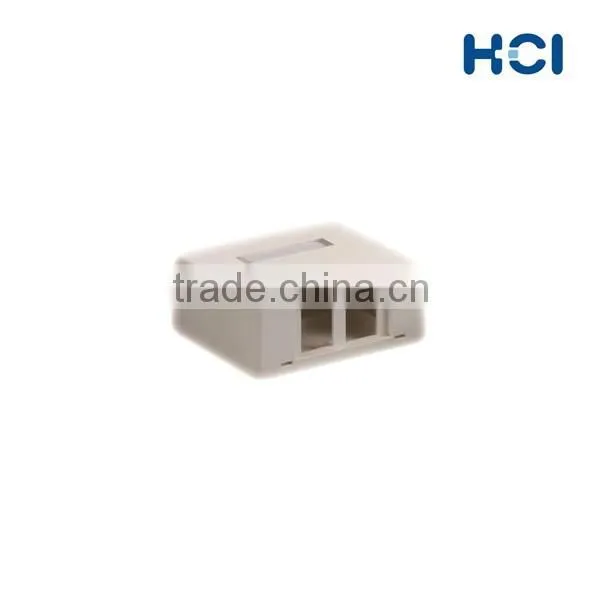 2 4 6 Ports Multimedia Mount Box With Label for A/V Connecter photo-3