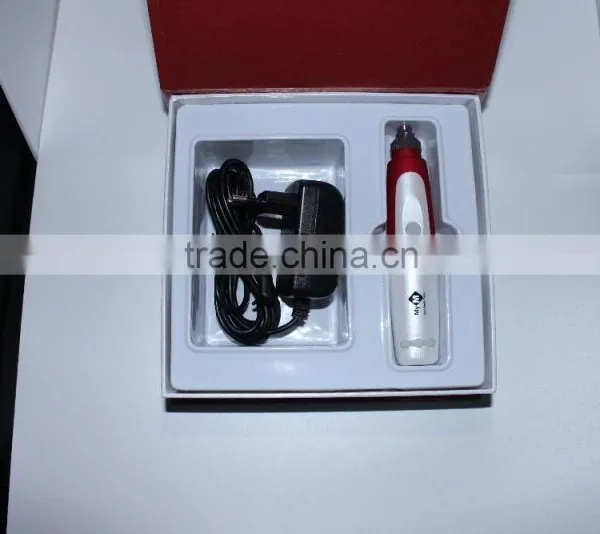 MYM Stainless Micro Needle Scar Removal Vibrating Derma Roller Pen photo-2