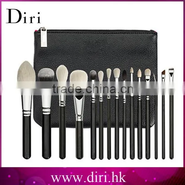 Beauty Products 15pcs Brush Set Amazon Hot Selling 15pcs Makeup Brushes With Pu Pouch photo-4