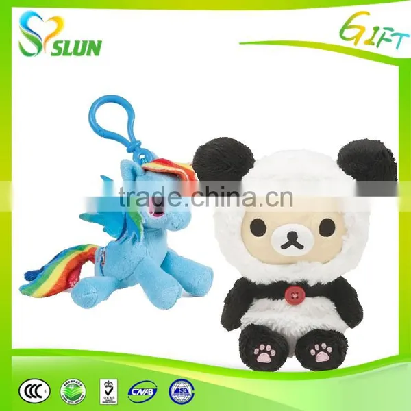 Funny Emoji Plush Keychain Keyring Toy for Kids With Factory Price photo-4