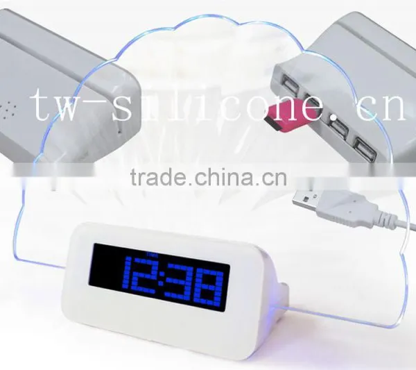 Digital World Time LED Alarm Clock With Calendar photo-4