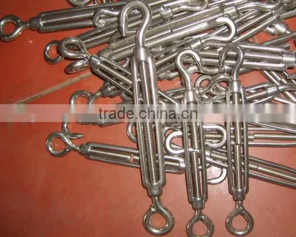 Hook & Eye Turnbuckles HG-225. SS304 OR SS316
