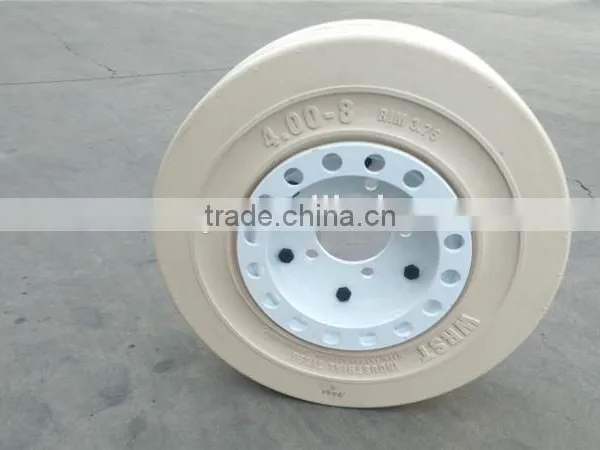 Solid Rubber Aircraft Trailer Tire 4.00-8/3.00D/3.75 Being on Sale photo-3