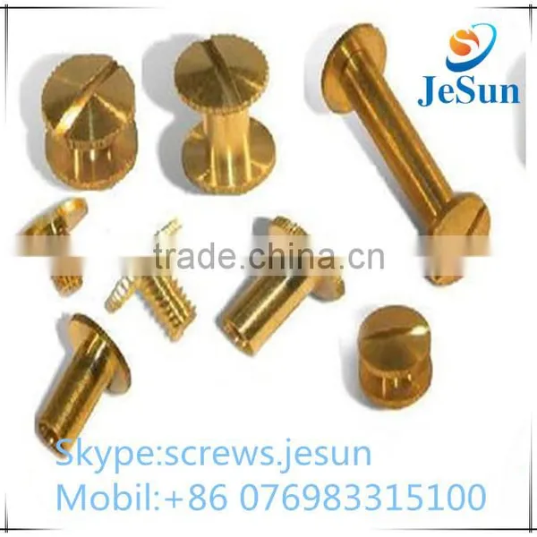 China Supplier Brass Chicago Screws photo-6