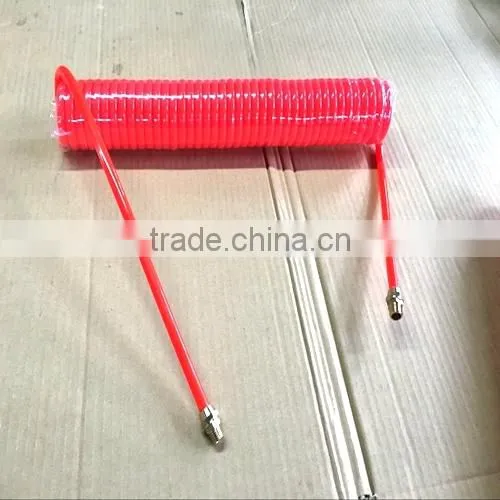 PU Coil Hose With &Brass Fitting End G1/4''(5*8mm*15M),Pneumatic Valve