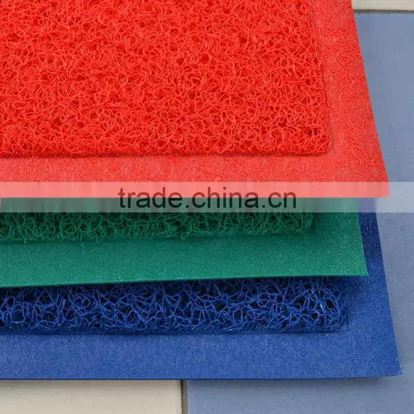 2016 HOT!!! 10mm Colorful Pvc Coil Door Mat PVC Combined Door Mat photo-3
