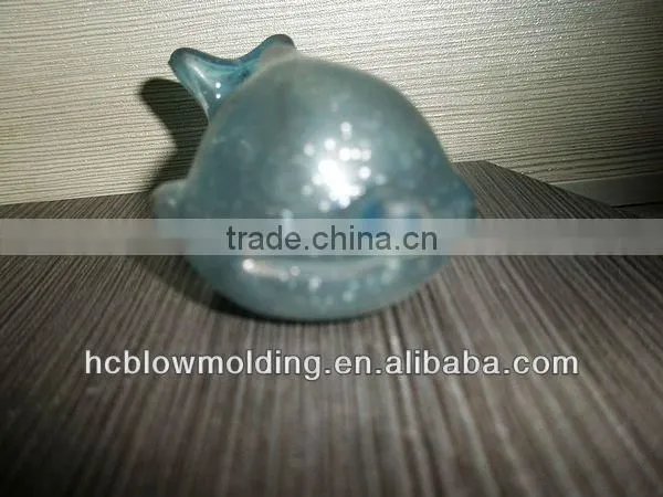 OEM Blow Molding Plastic Dolphin Toy Plastic HDPE Dolphin Bath Toy for Kids photo-2