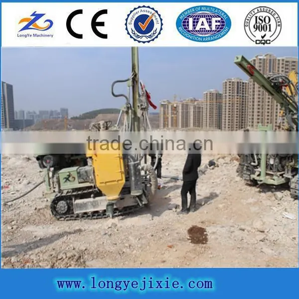 Anchor Hydraulic Pressure Crawler Drilling Rig Z115Y For Sale photo-3