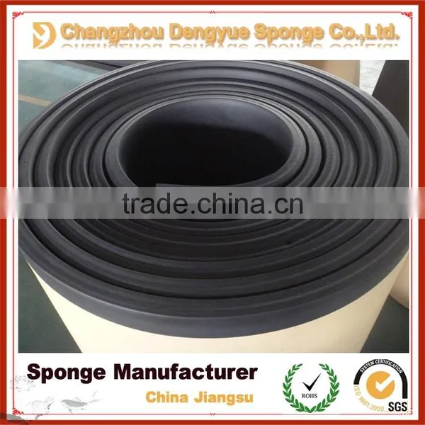 Nitrile -butadiene Rubber Black 10 Meters Rolls NBR Foam Rubber Sheet photo-6