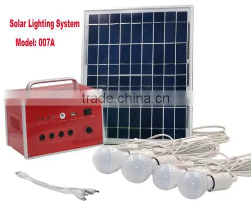 100W 200W 300W Small Solar Power System for Home Lighting photo-3