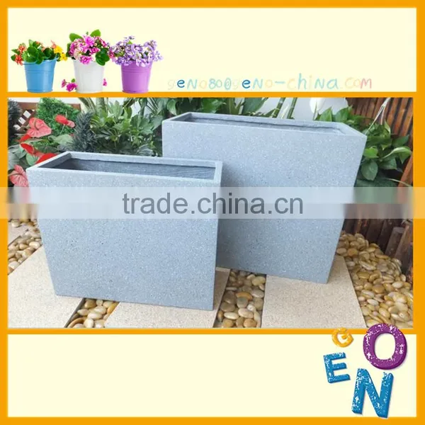 Narrow Side Singular Fiberglass Flower Pot/wall Mounted Plant Pot/planter photo-3