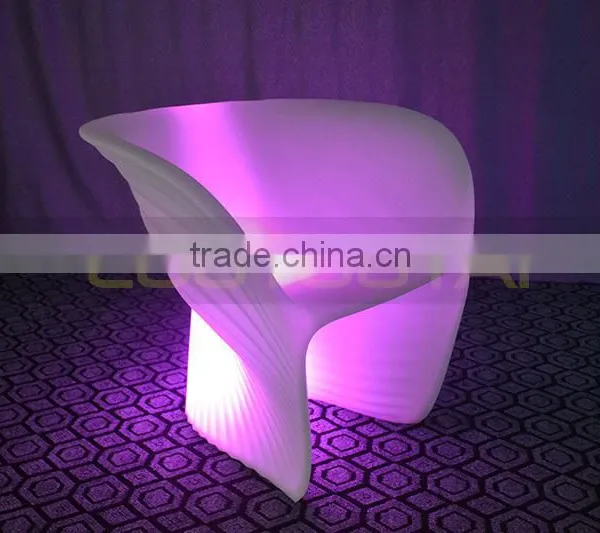 Design From Vondom ---Remote Control LED Chair/ Nightclub Cafe Shop Glow Armchair photo-2