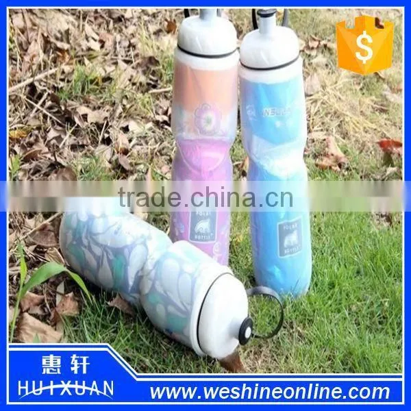 650ml/24oz BPA Free Insulated Sports Water Bottle,bike Bicycle Cycling LDPE Water Bottle