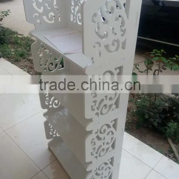 2016 New Style White Classical Wood Storage Cabinet /Bookshelf photo-6